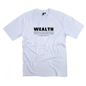 Products: Wealth Warrior White T-shirt