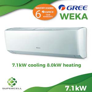 Gree Lomo: Gree WEKA Heat Pump 7.1kW Cooling 8 kW Heating
