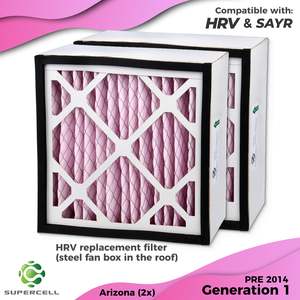 HRV FILTER x 2 Gen 1 Pre 2014