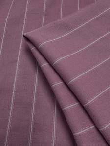 Crepe Suiting - Dusk Pinstripe - 145cm