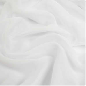 Top Sellers: Hi-Multi Chiffon - White - 150cm