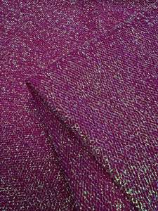 Lurex Stretch Knit: Lurex Stretch Knit - Pink Aloof - 155cm