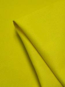 Zyber Discounted: Cotton Drill - Blazing Yellow - 150cm