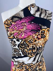 Artist Archive: Designer Printed Lycra - Royal Baroque - 150cm