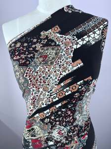 Artist Archive: Designer Printed Lycra - Tribal Echo - 148cm