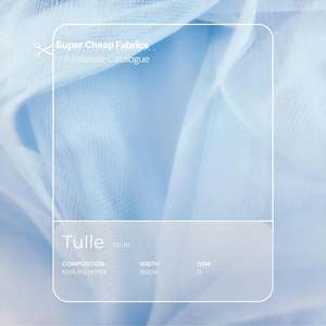 Costume Fabrics: Tulle Wholesale