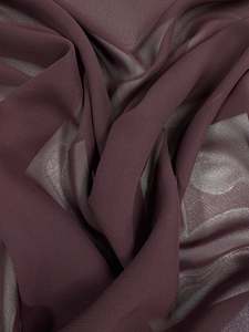 Events Fabric: Hi-Multi Chiffon - Fig - 150cm