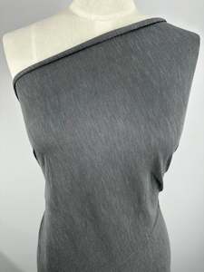 Bamboo Jersey - Charcoal - 155cm