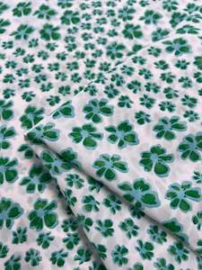 Deluxe Prints: Salt Shrunk Print - Smurf - 155cm