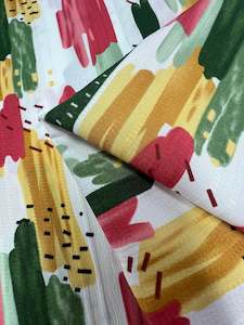 Clearance: Textured Deluxe Print - Stroke & Speck 2.0 - 155cm