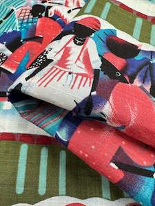 Printed Linen Blend: Linen Blend - Mapalo - 145cm