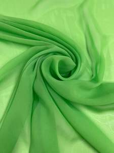 Hi-Multi Chiffon - Green Flash - 150cm