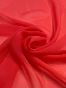 Blend Auto Carousel: Hi-Multi Chiffon - Sugar Coral - 150cm