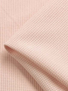 Waffle Knit: Waffle Knit - Pearl Blush - 170cm
