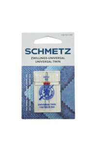Sewing Accessories: Universal Twin Needle - 80/12