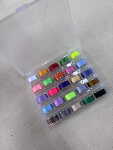 Sewing Accessories: Prewound Bobbins With Case 25