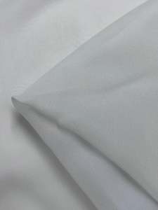 Pure Silk Georgette - Silver Blue - 135cm