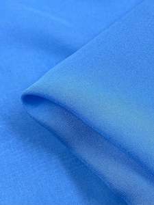 Pure Silk Georgette - Denim - 135cm