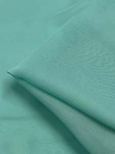 Pure Silk Georgette - Lagoon - 135cm