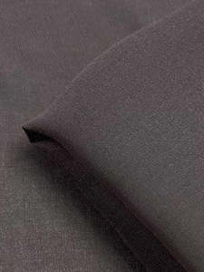 Silk Chiffon Georgette: Pure Silk Georgette - Pewter - 135cm