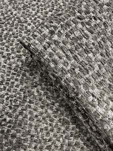 Chenille Upholstery - Otto Charcoal - 150cm