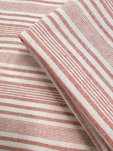 Linen Blend: Linen Blend - Rosebay Stripe - 145cm