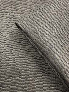 Summer Linen: Dimensional Basket Texture Upholstery - Oscar Rhino - 145cm