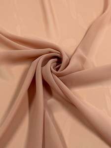 Chiffon: Hi-Multi Chiffon - Pink Sand - 150cm