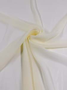 Chiffon: Hi-Multi Chiffon - Butter - 150cm