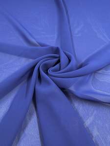 Chiffon: Hi-Multi Chiffon - Dazzling Blue - 150cm