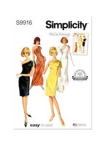 Pattern - Simplicity - S9916 - Misses’ Dress in Two Lengths