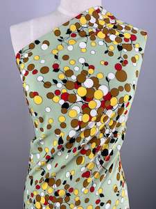 Deluxe Print - Sienna Dots & Vines - 150cm