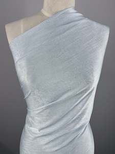 Plain Lycra: Shimmer Lycra - Sky - 150cm