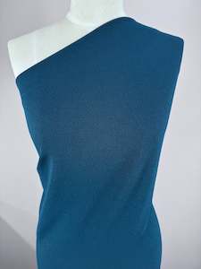 Plain Crepe - Teal - 150cm