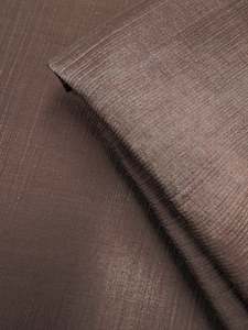 Designer Cotton: Textured Designer Voile - French Roast - 155cm