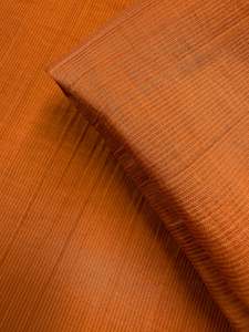 Textured Designer Voile - Rust - 155cm