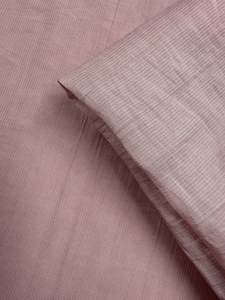 Textured Designer Voile - Silver Pink - 155cm