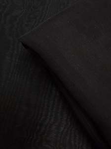 Designer Cotton: Designer Voile - Black - 150cm