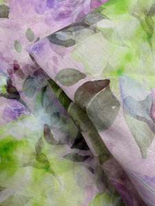 Designer Cotton: Designer Cotton - Lime Smoke - 145cm