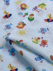 Printed Jersey - Summer Times - 180cm