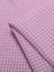 Linen Blend - Pink & White Mini - 145cm