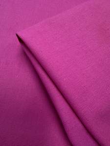 Linen: Linen Blend - Magenta - 140cm