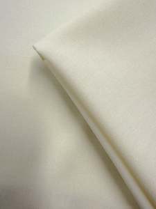 Woven: Plain Rayon - Cream Custard- 145cm