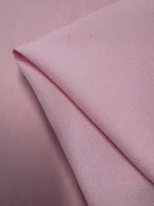Woven: Plain Rayon - Baby Pink - 145cm