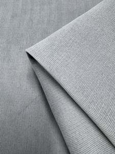 Woven: Pin Wale Corduroy - Grey - 140cm