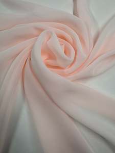 Chiffon: Hi-Multi Chiffon - Seashell Pink - 150cm