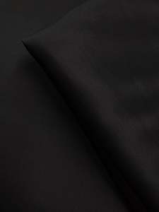 Wool Fabric: Pure Mercerised Wool Twill Suiting - Raven - 127cm