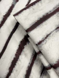 Cotton: Printed Cotton - Ink Stripe - 150cm