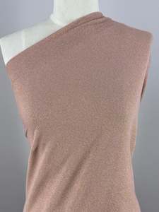 Viscose Rib Knit - Tuscany & Gold - 130cm