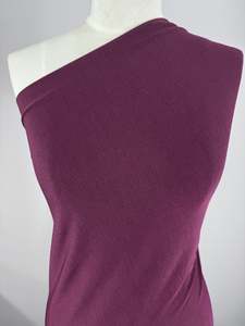 Textured Knit - Black / Cordovan - 150cm